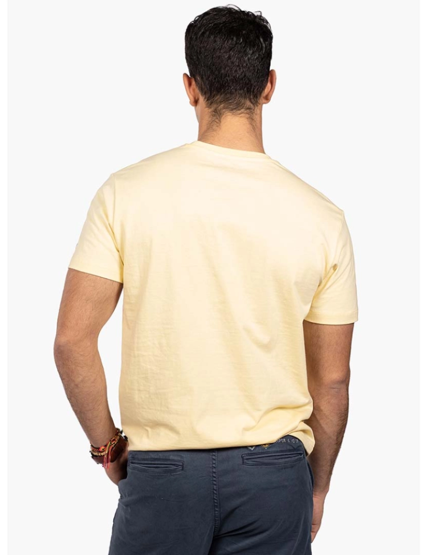 Harper&Neyer - T-Shirt Pocket Homem Amarelo Claro