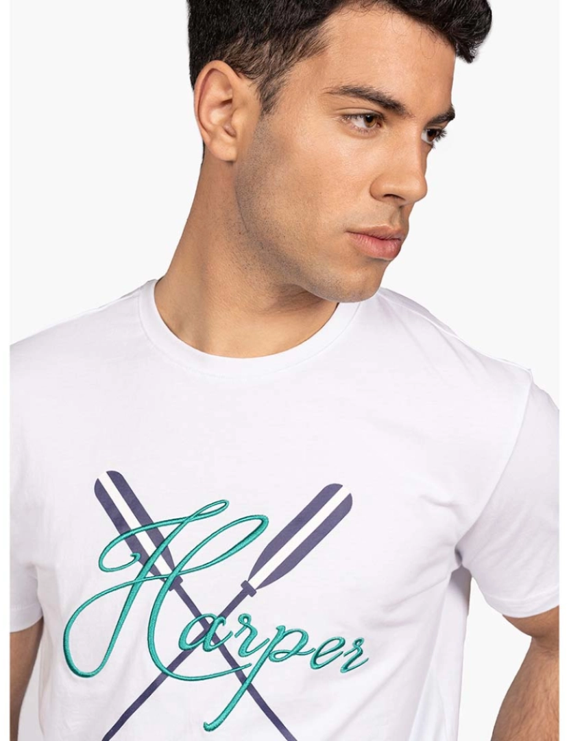 Harper&Neyer - T-Shirt Saint Paul Homem Branco