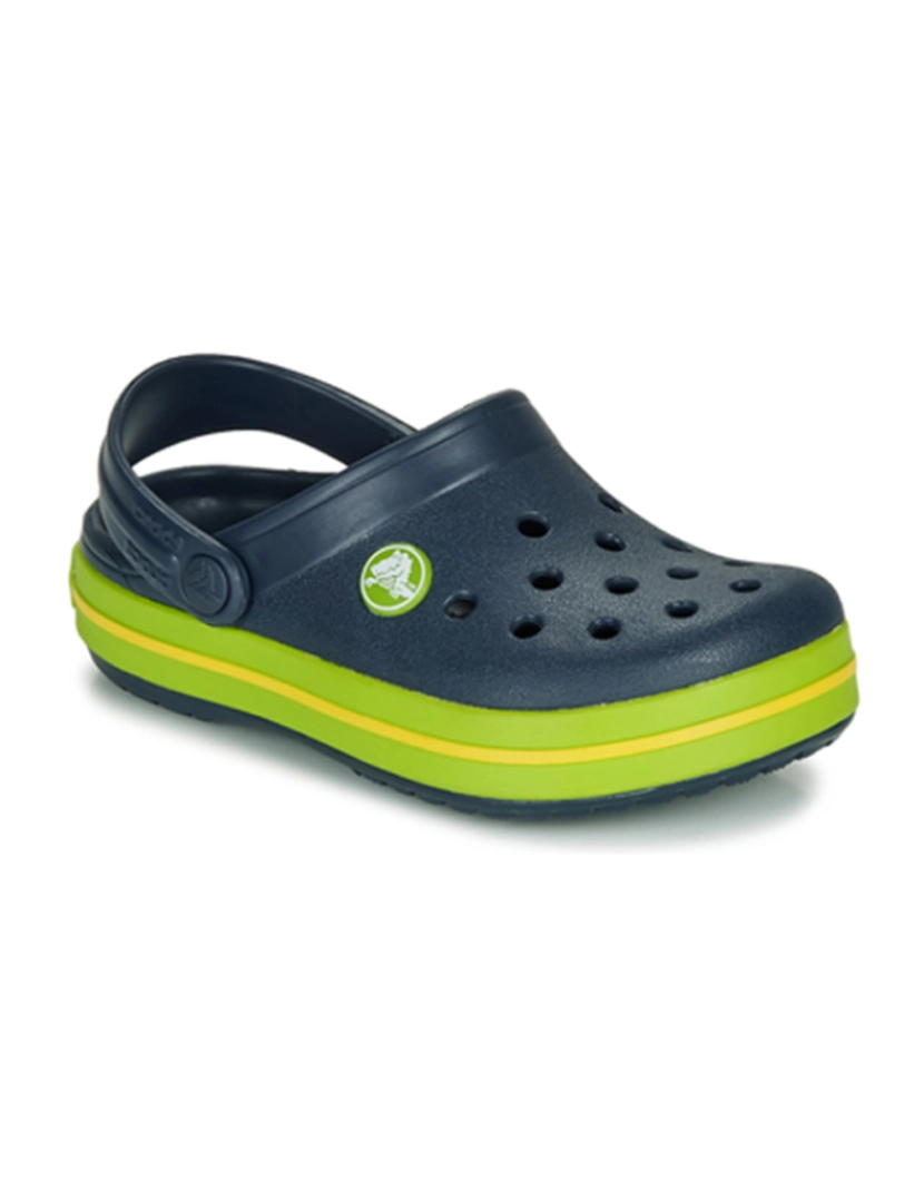 Crocs - Crocs Crocband Clog K-Azul Navy  e Volt Verde