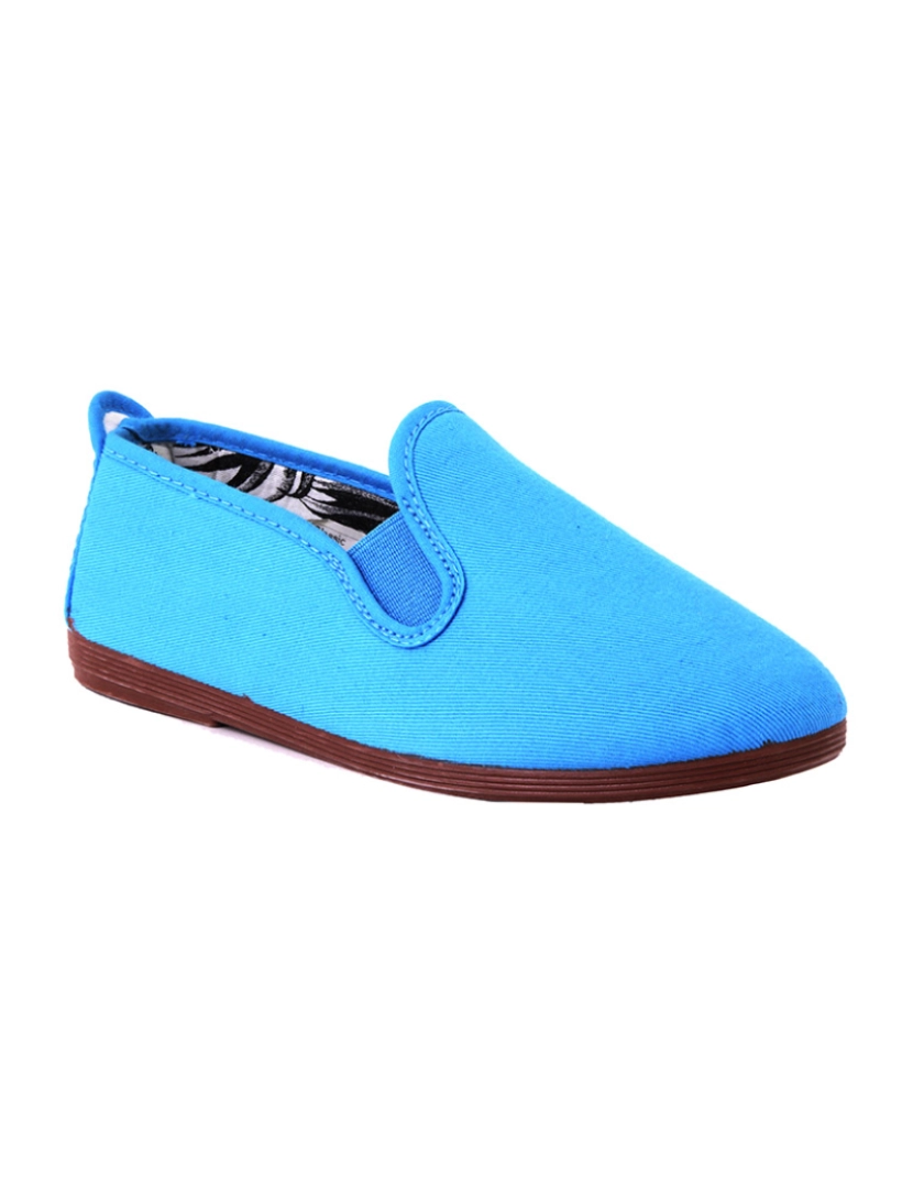 Flossy - Slip-on Criança Print Azul Turquesa