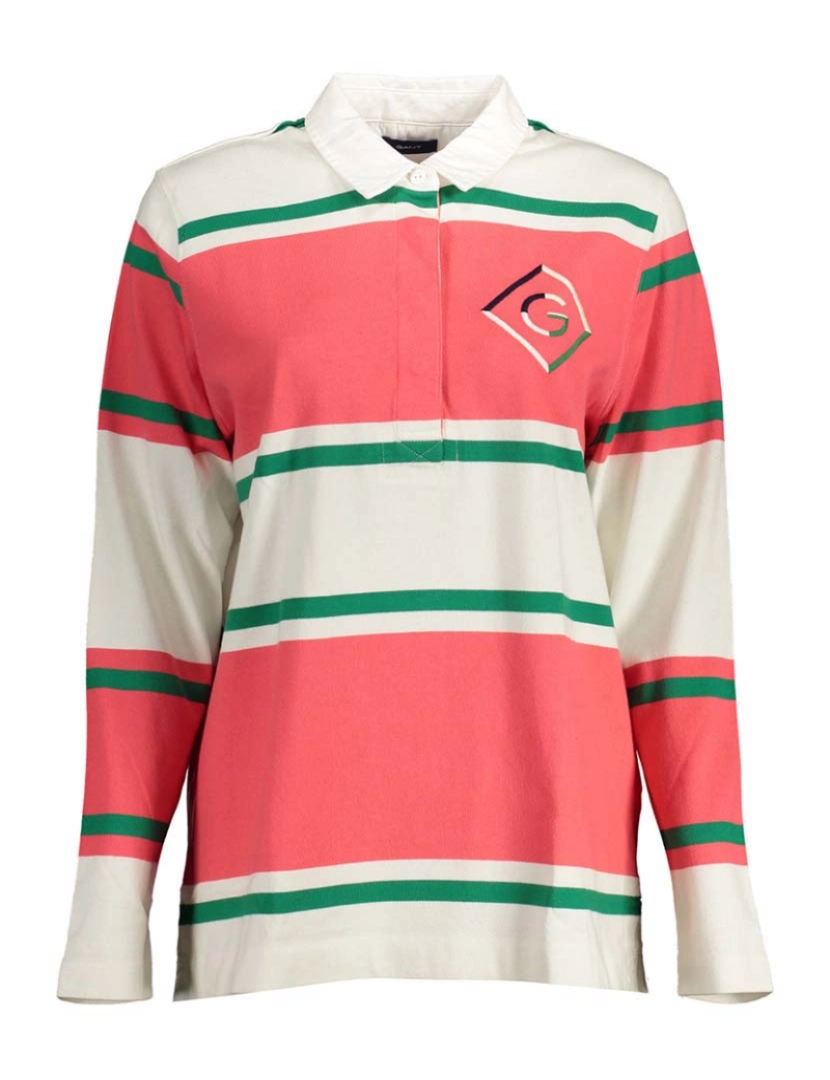 Gant - Pólo M. Comprida Senhora Rosa