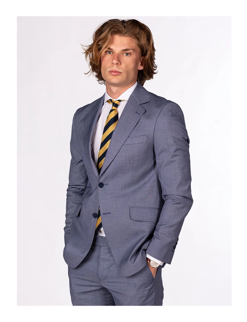 Harper&Neyer - Blazer De Terno Azul Marinho