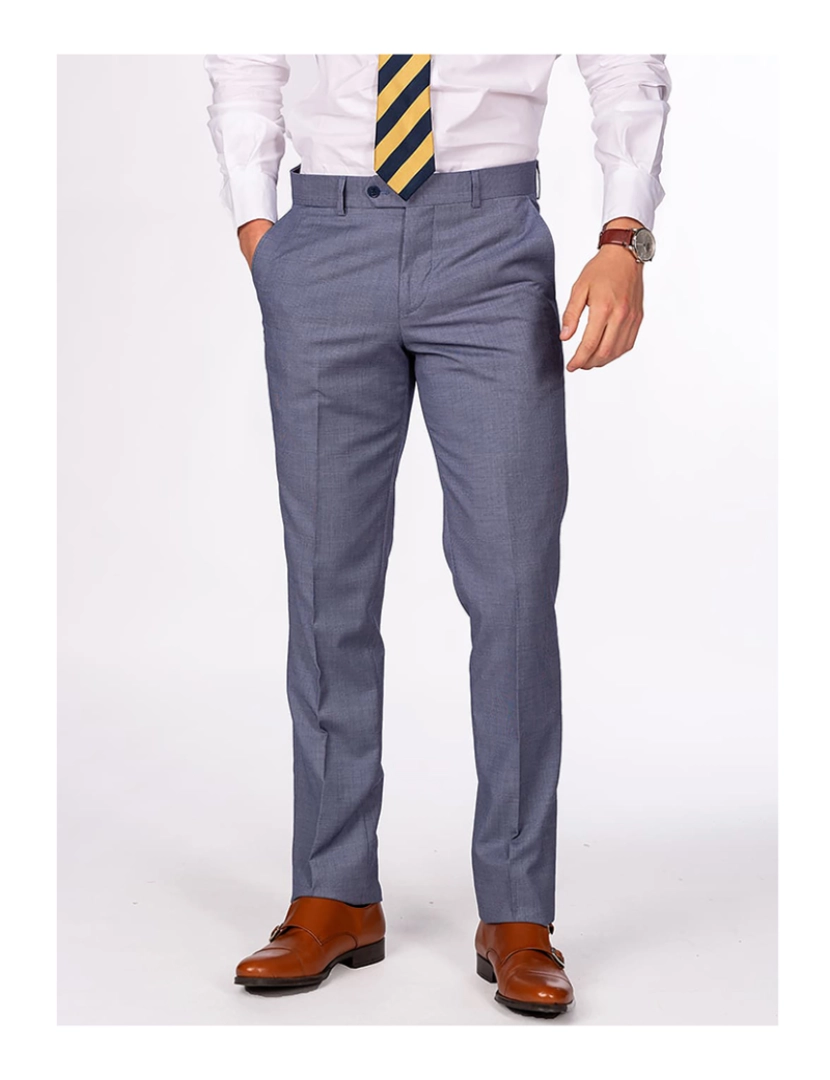 Harper&Neyer - Calça Formal Azul Marinho