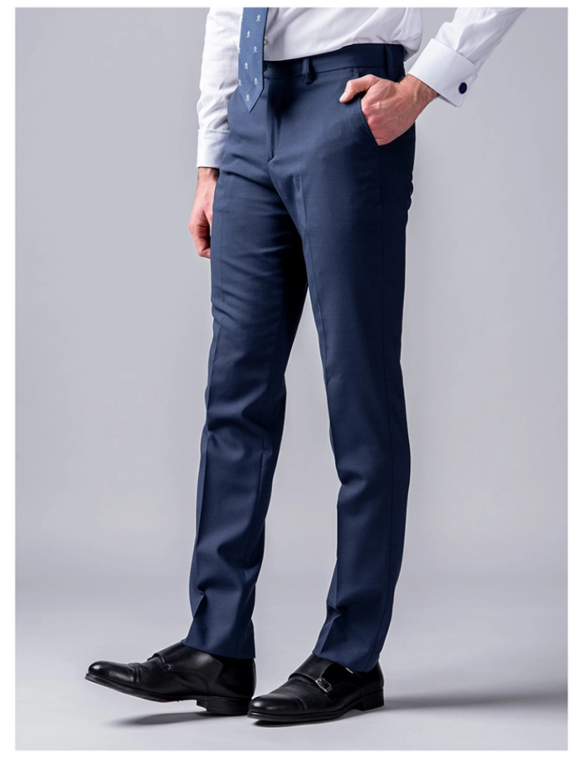 Harper&Neyer - Calça Formal Azul Marinho