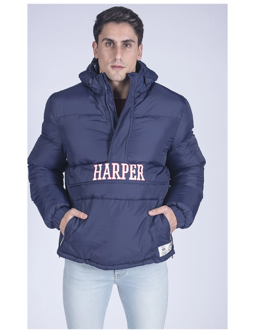 Harper&Neyer - Parka Azul Marinho