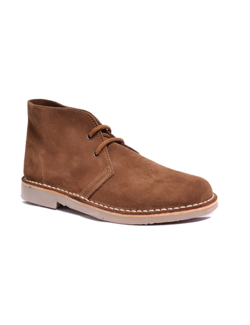 ShoeColours - Botas Safari Kids Atacadores Camel