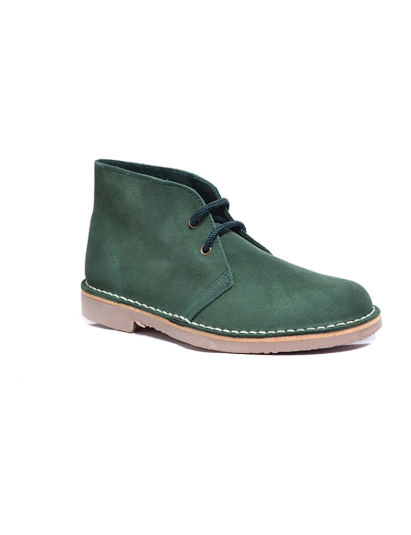 ShoeColours - Botas Safari Kids Atacadores Verde