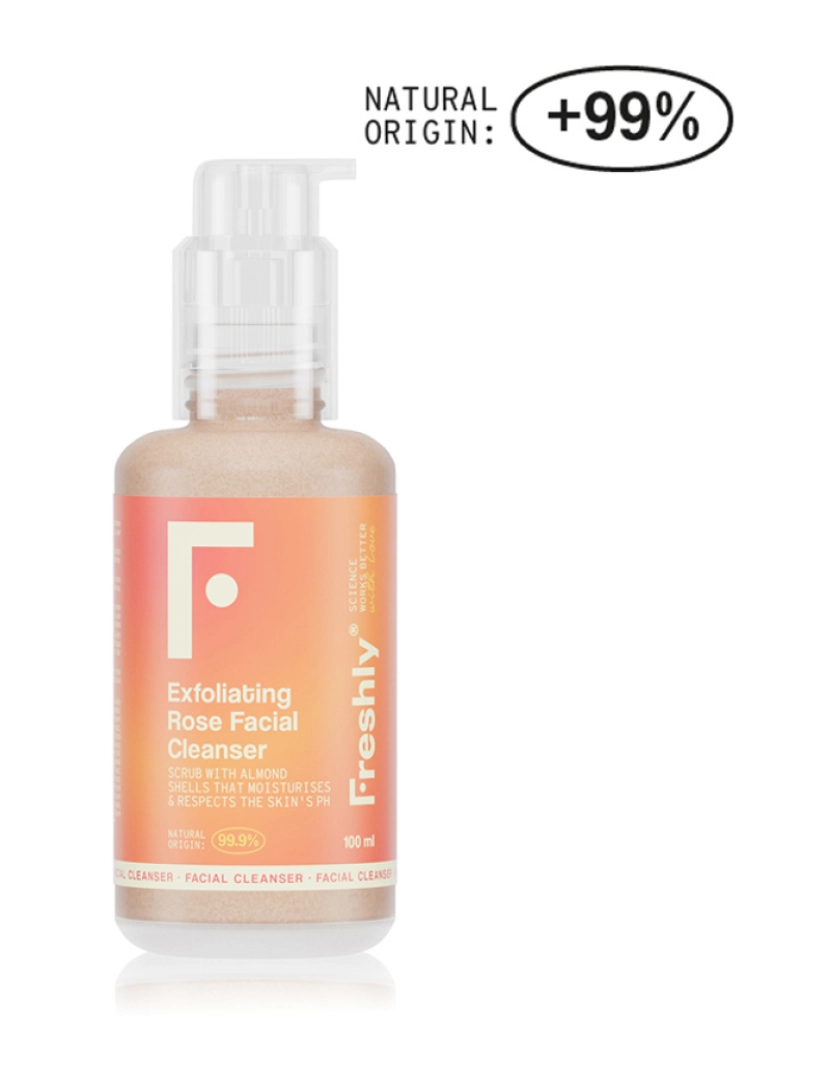 Freshly Cosmetics - Exfoliating Rose Facial Cleanser (100ml)