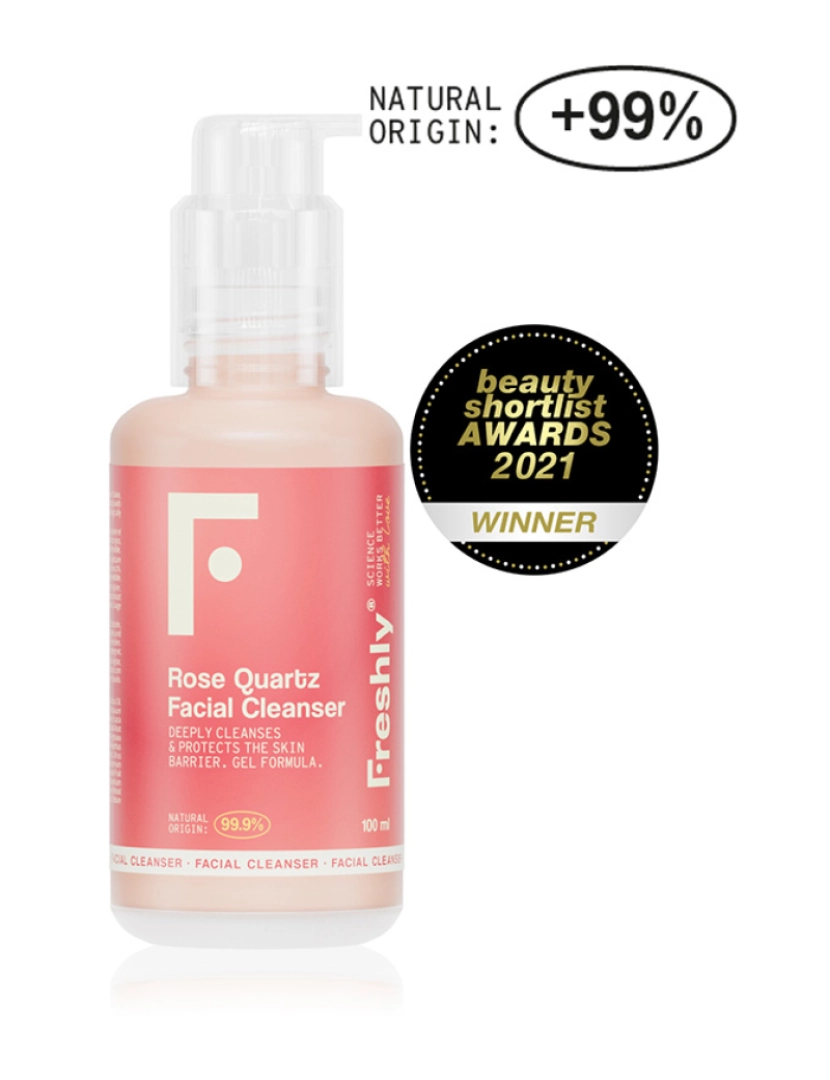 Freshly Cosmetics - Rose Quartz Facial Cleanser (100ml)