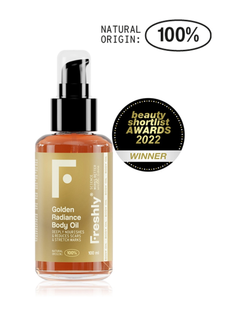 Freshly Cosmetics - Golden Radiance Body Oil (100ml)