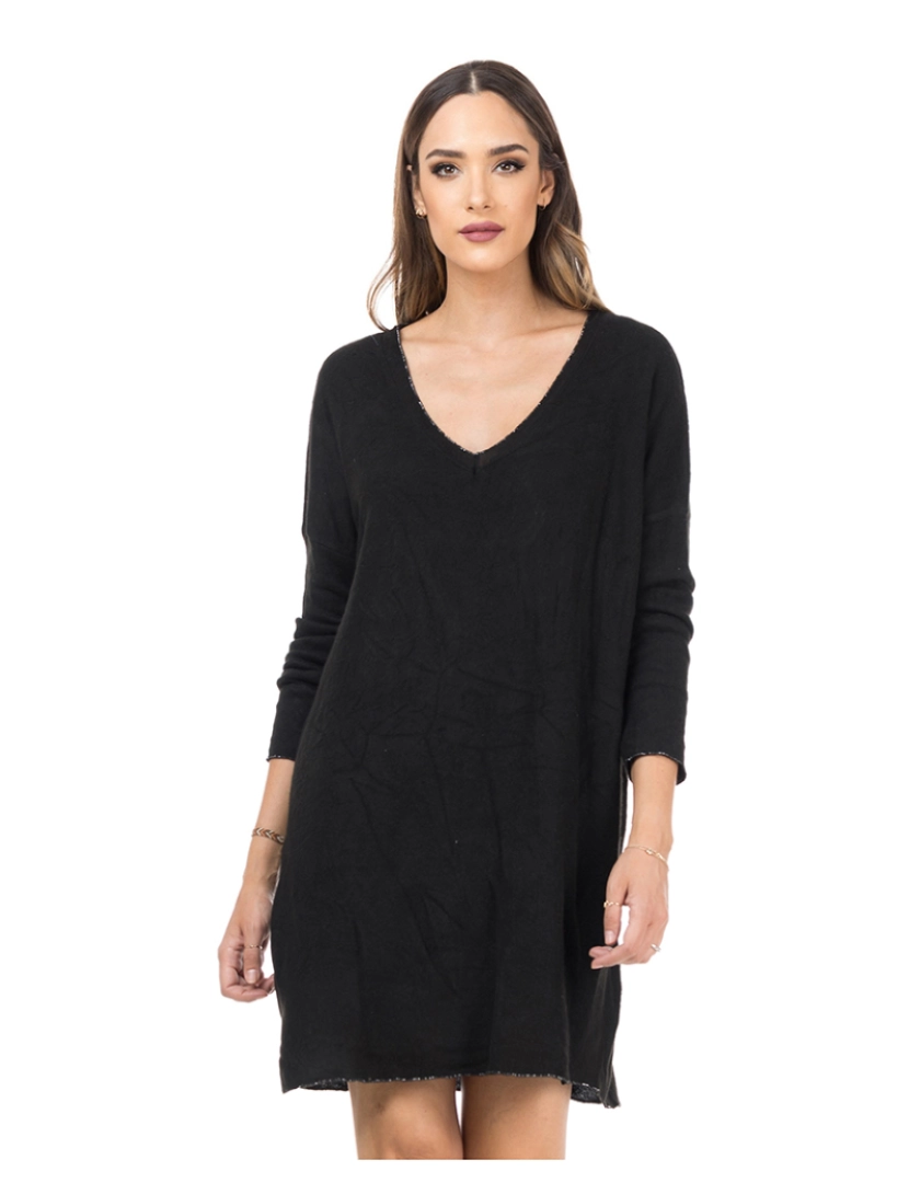 Tantra - Vestido Oversize Senhora Preto