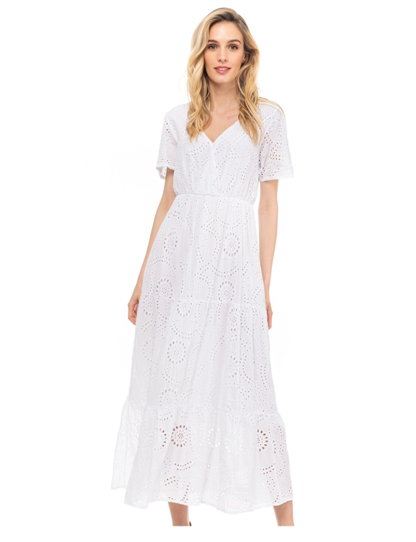 Tantra - Vestido Maxi Senhora Branco