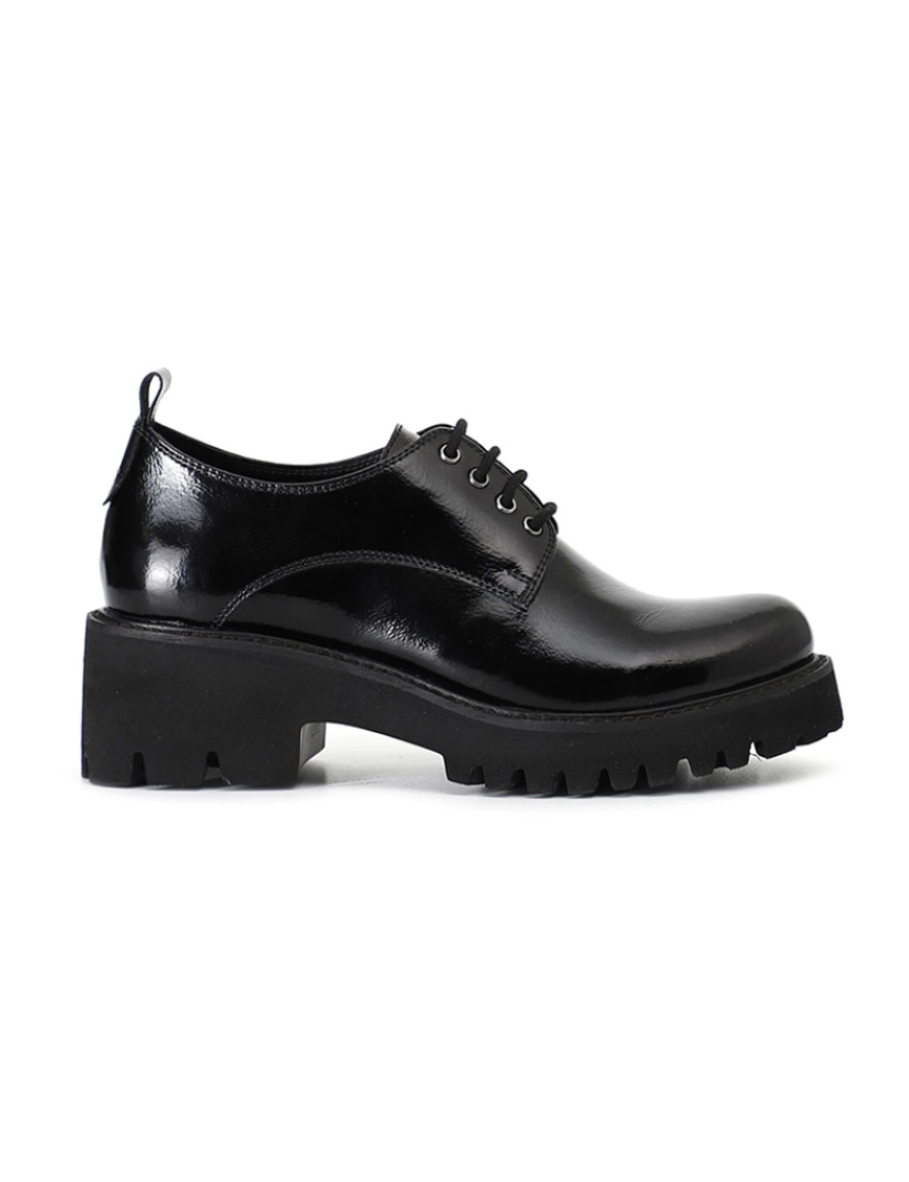 Café Noir - Sapatos Derby Senhora Preto