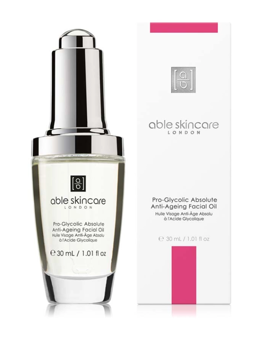 Able Skincare  - Óleo Facial Anti-Envelhecimento Absolute Pro-Glicólico 30Ml