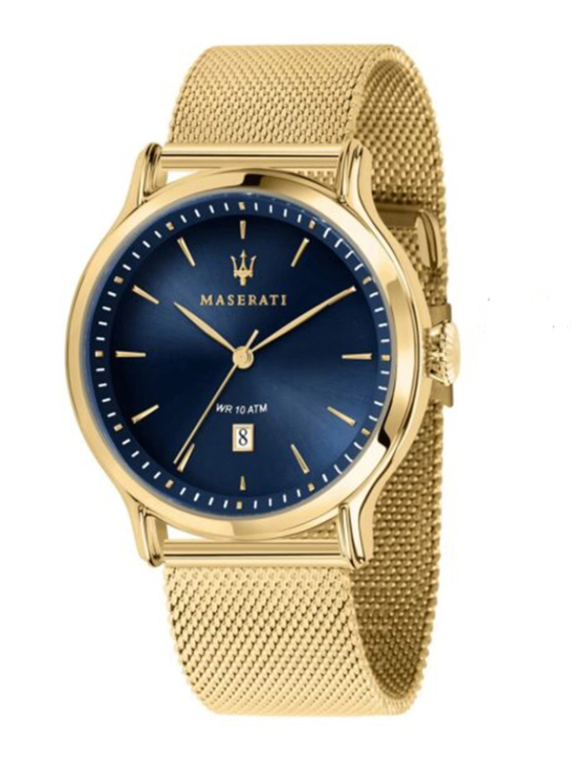 Maserati - Relógio Homem Epoca Dourado