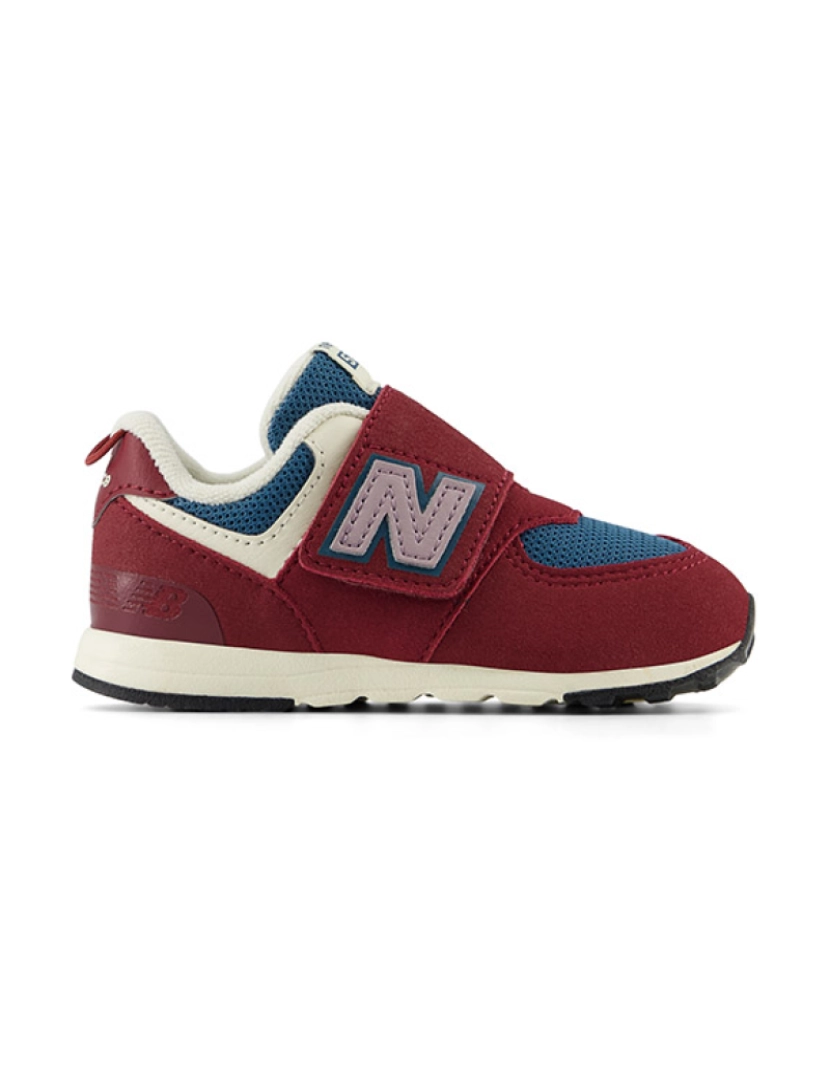 New Balance - Ténis Bebé Menino 574 NEW-B HOOK & LOOP Vermelho