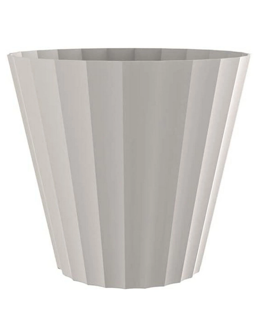Plastiken - Vaso Plastiken Bege Polipropileno 32 x 29 cm