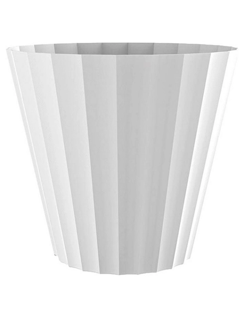 Plastiken - Vaso Plastiken Branco Polipropileno 32 x 29 cm
