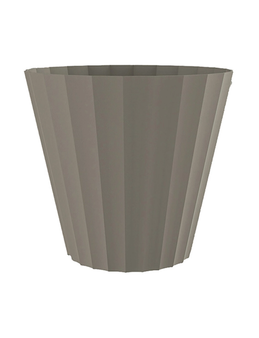 Plastiken - Vaso Plastiken Taupe Polipropileno 32 x 29 cm