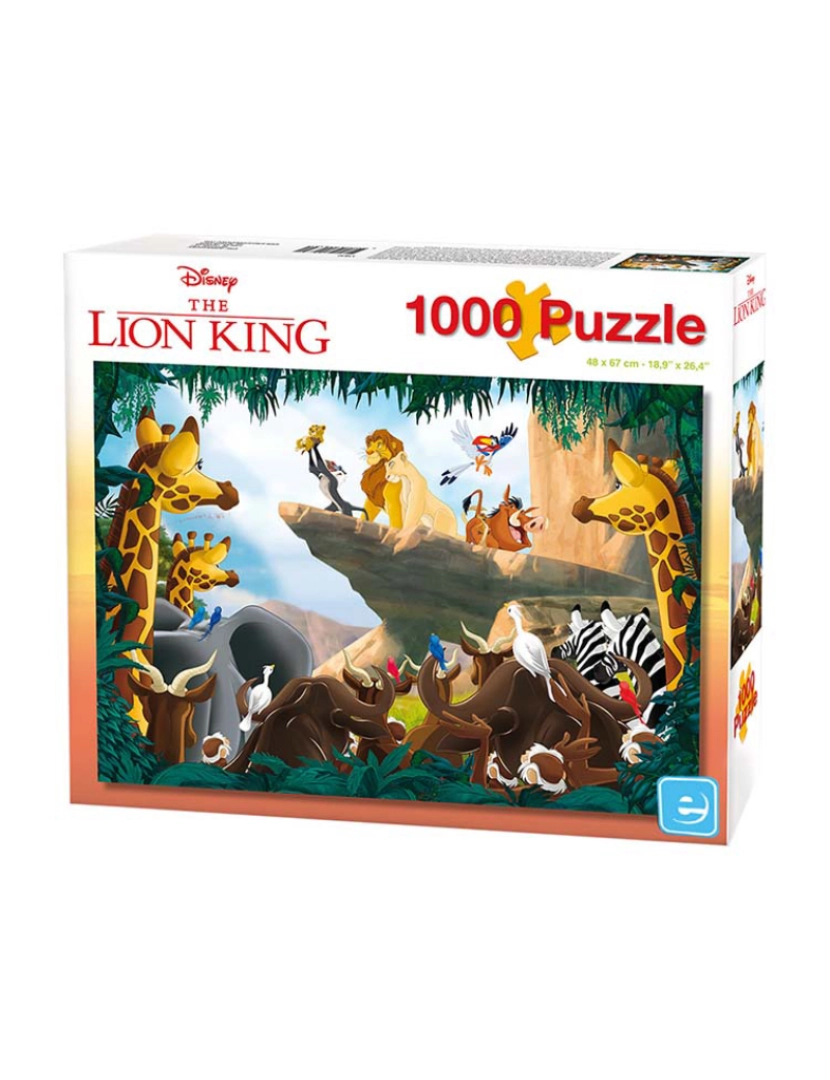 Europrice - Puzzle Coleção Rei Leão 1000 Pcs