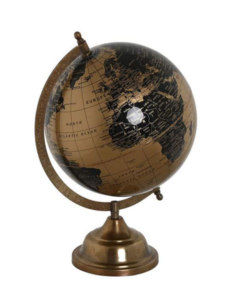 It - Globo Terra Ferro Pvc 20X20X32 Ouro
