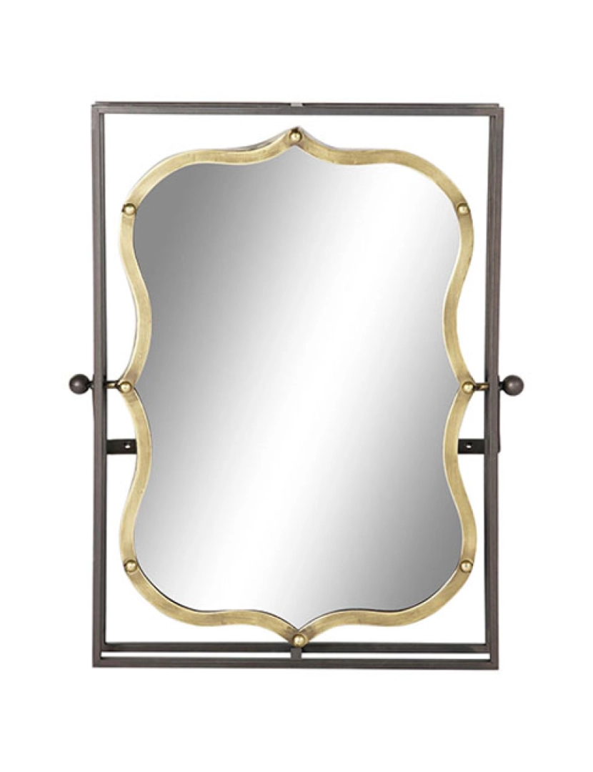 It - Espelho Metal 51,5X12X65 Ouro