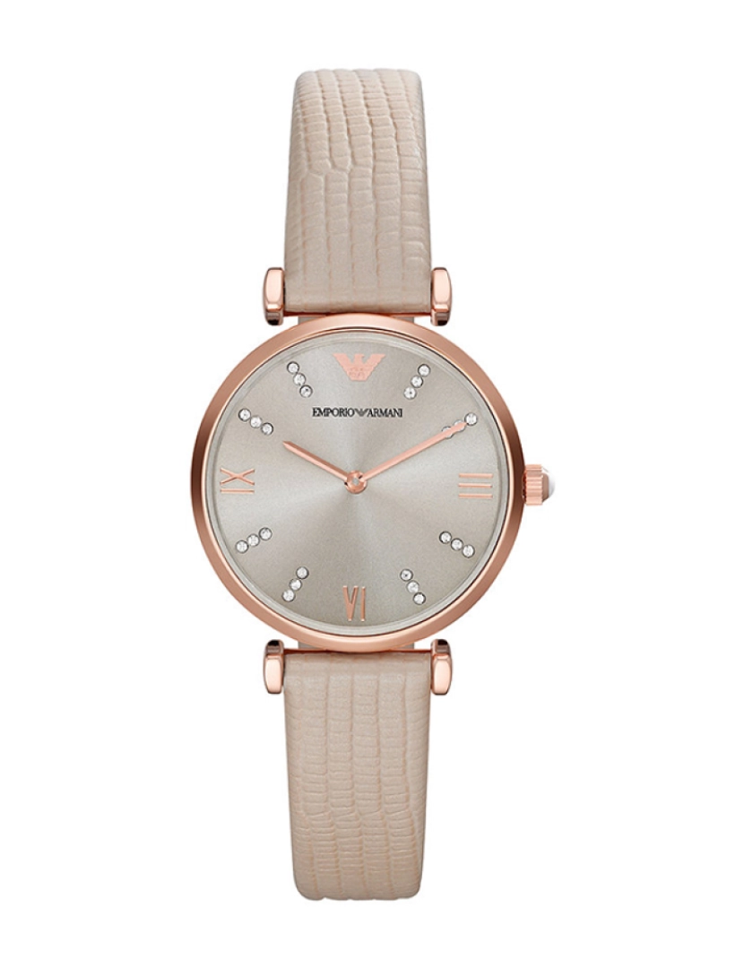 Emporio Armani - Relógio Senhora Rosa Dourado