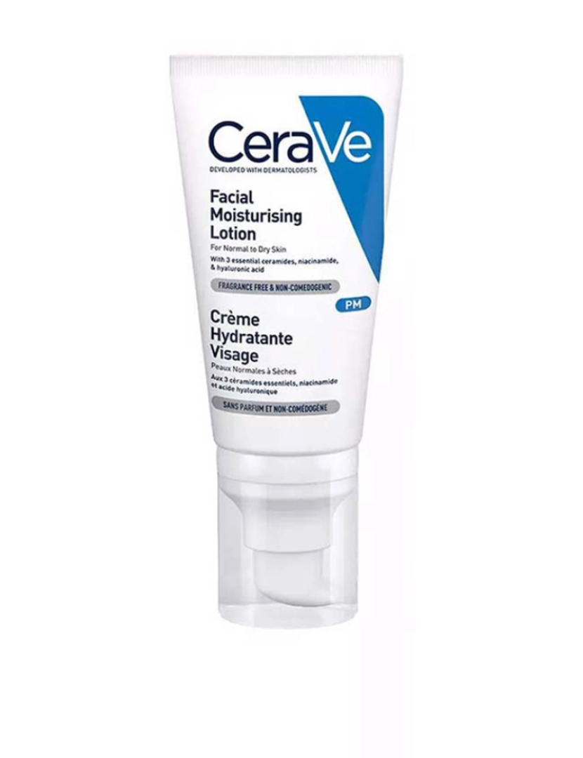 Cerave - Loção Facial Hidratante Para Pele Normal a Seca 52 ml