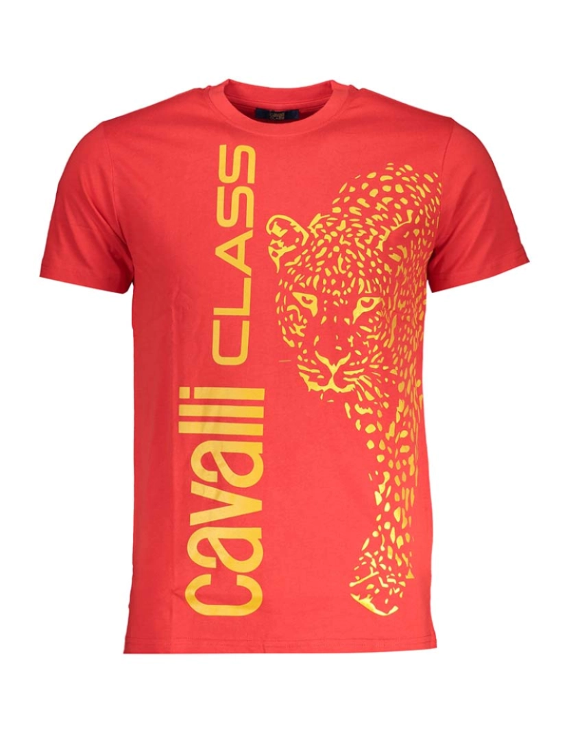 Cavalli Class - T-Shirt Homem Vermelho