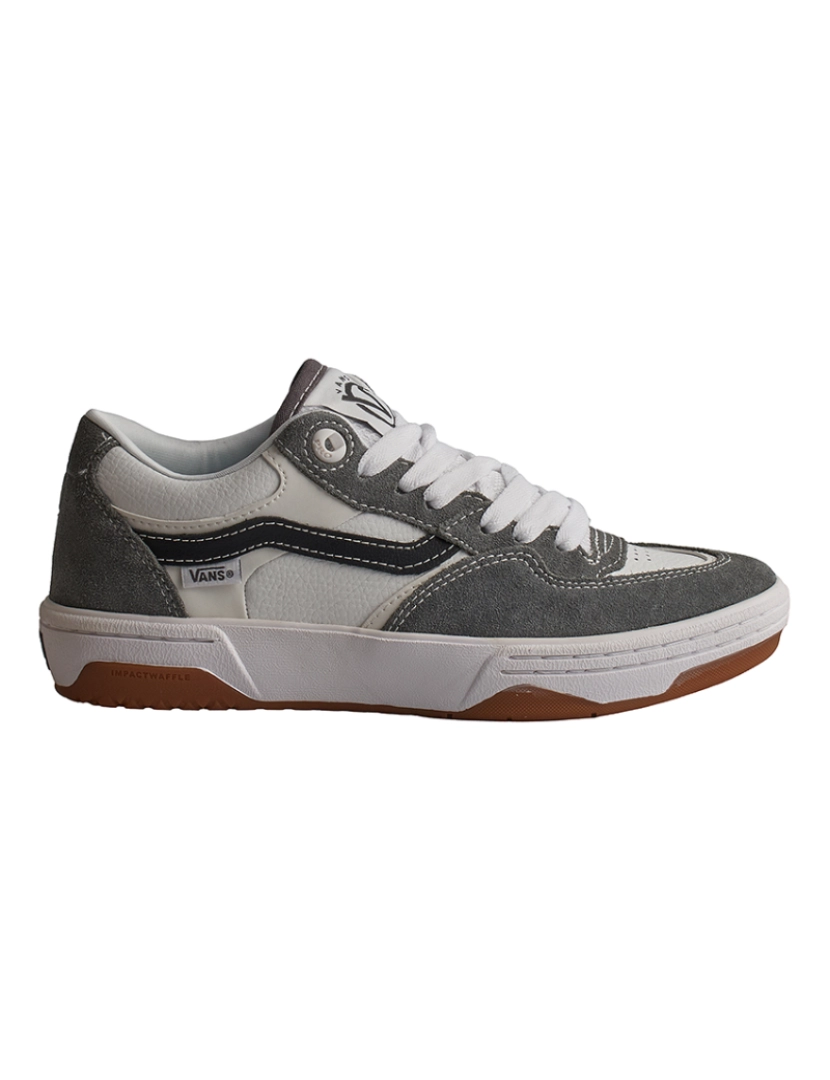 Vans - Ténis Rowan 7 Homem Branco-Cinza