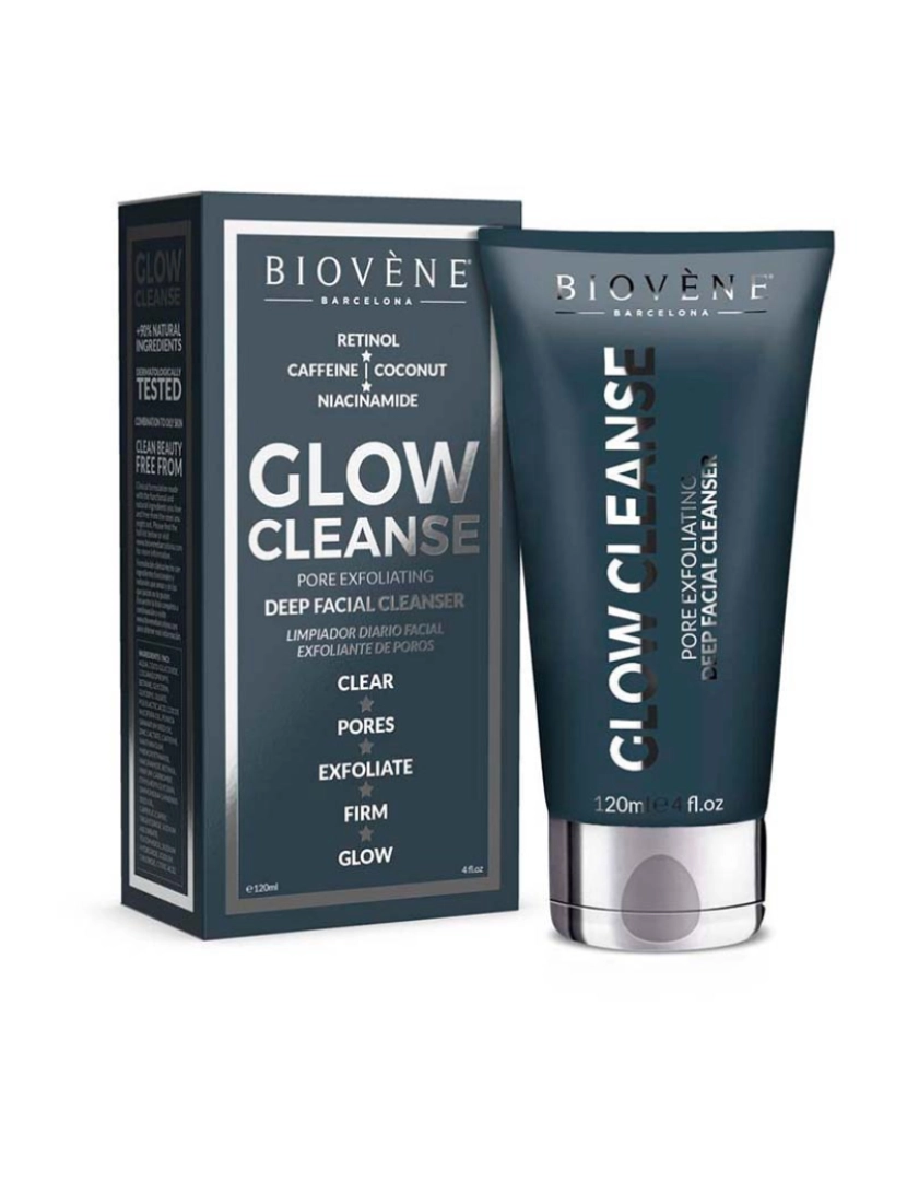 Biovenè - Esfoliante Facial Profundo de Limpeza Facial 120 Ml