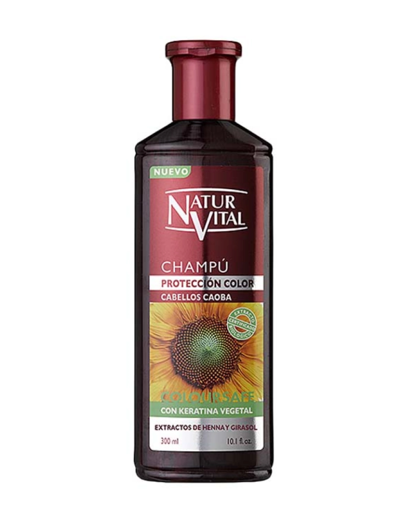 Natur Vital - Champô Color Caoba 300Ml