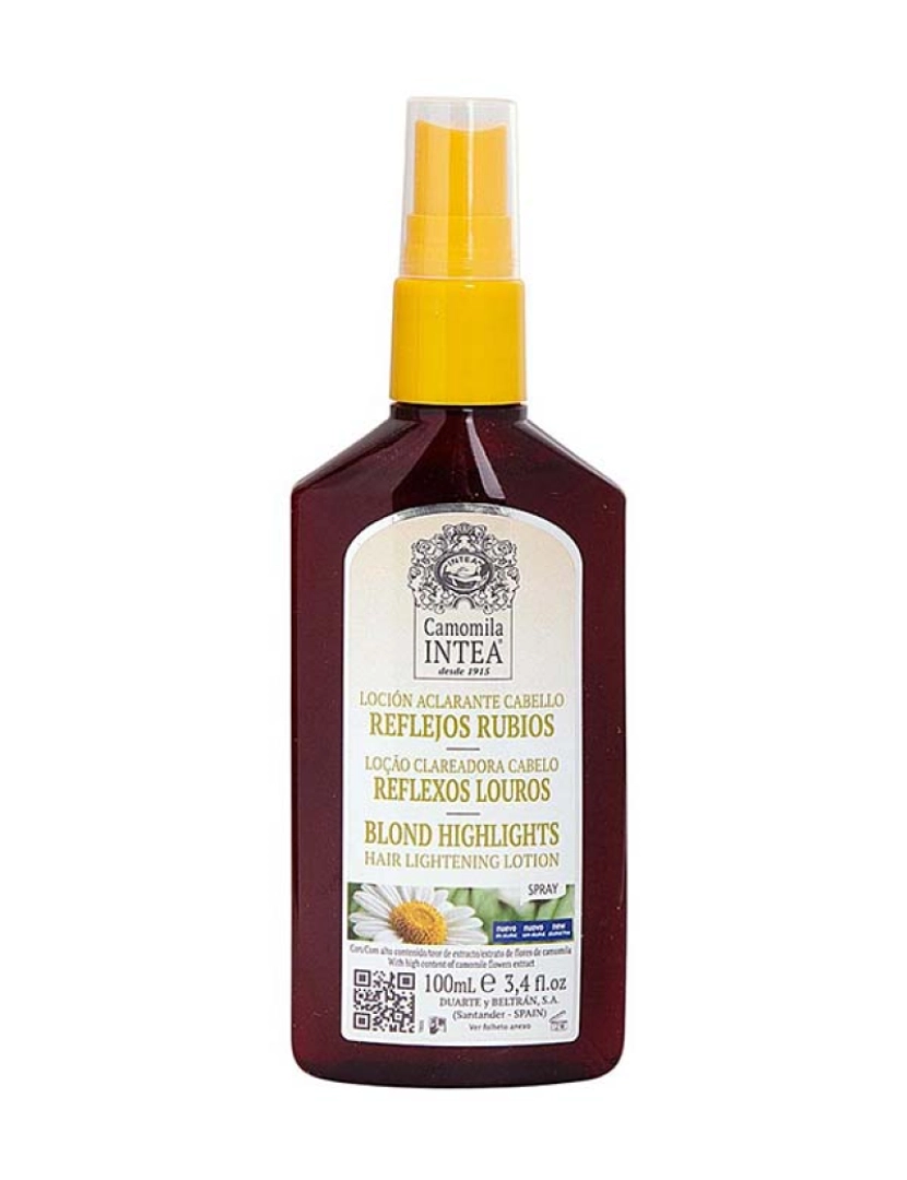 Camomila Intea - Camomila Loção Cabelo Reflexos Louros 100 Ml Camomila Intea