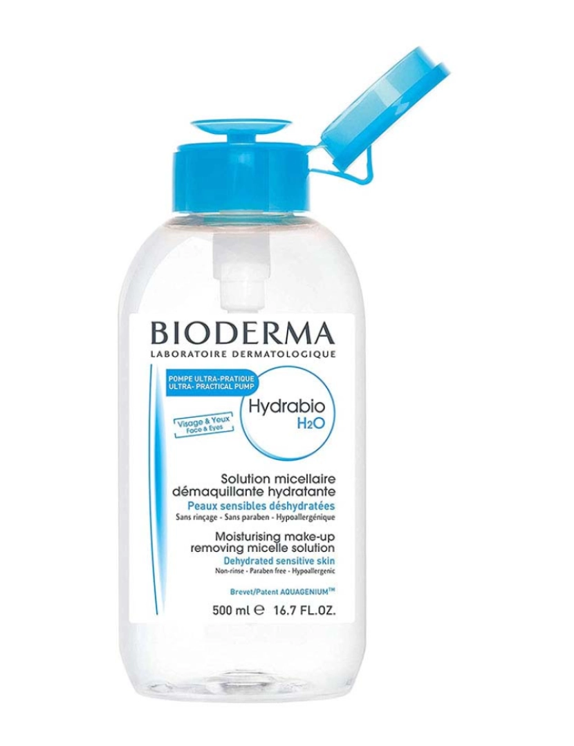 Bioderma - Bioderma Hydrabio H2O c/ Bomba 500 Ml