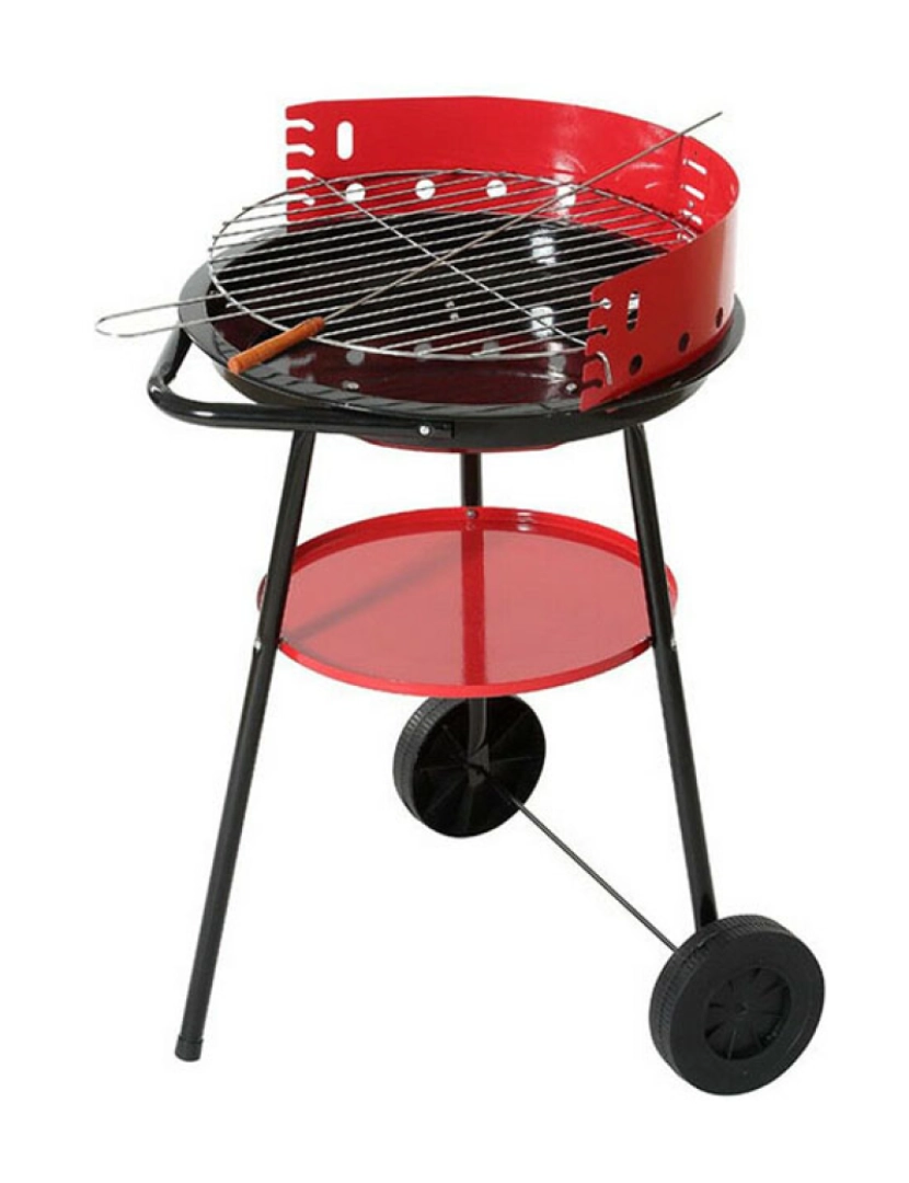 BB - Churrasco 44 x 73 cm Vermelho/Preto