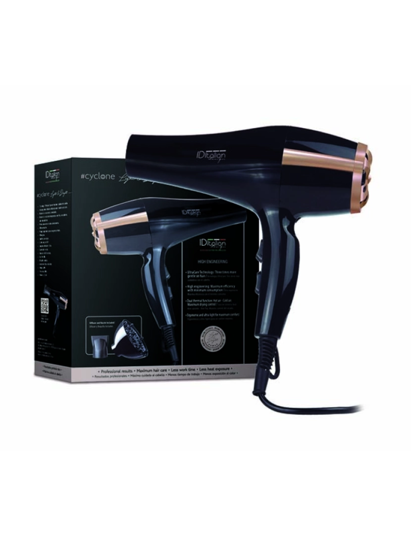 Italian Design - Secador Ciclônico Air Tech 2300W Light And Bright