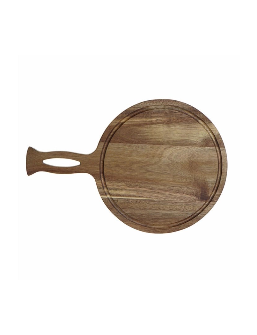 DKD Home - Tábua de corte DKD Home Decor Natural Madeira Acácia Retangular 26 x 39 x 1,5 cm