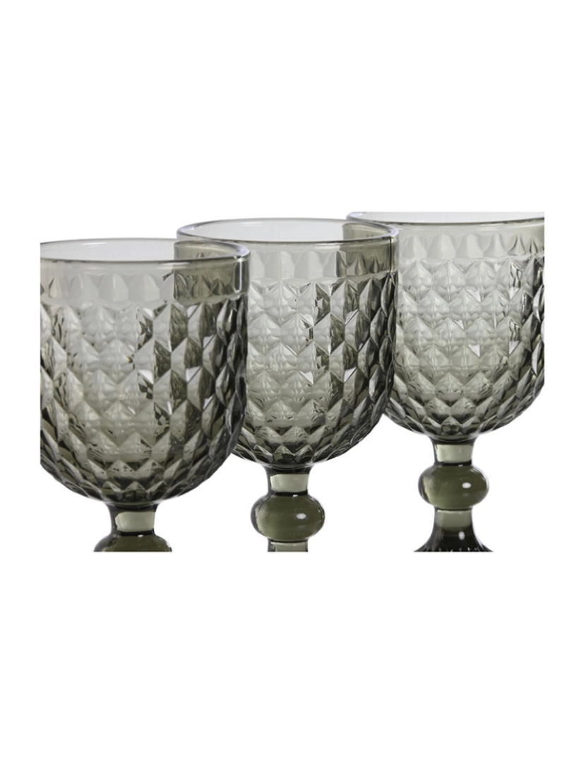 Esprit - Conjunto de Copos Home ESPRIT Cinzento Cristal 240 ml (6 Unidades)