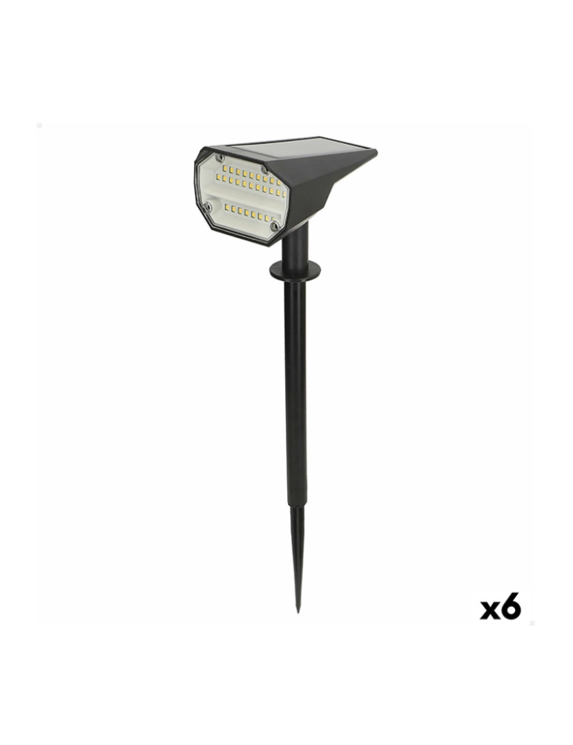 Aktive - Lâmpada solar Aktive 8 x 37 x 11 cm (6 Unidades)