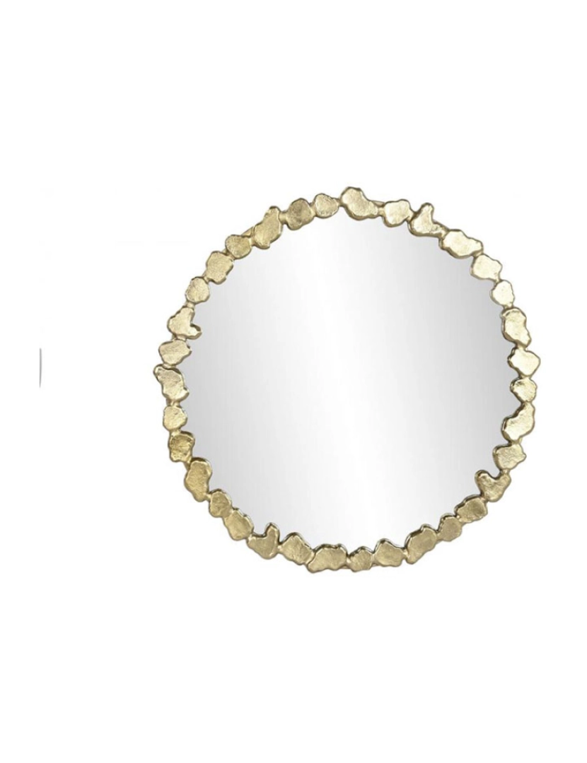 It - Espelho De Alumínio 84X4X84 Dourado