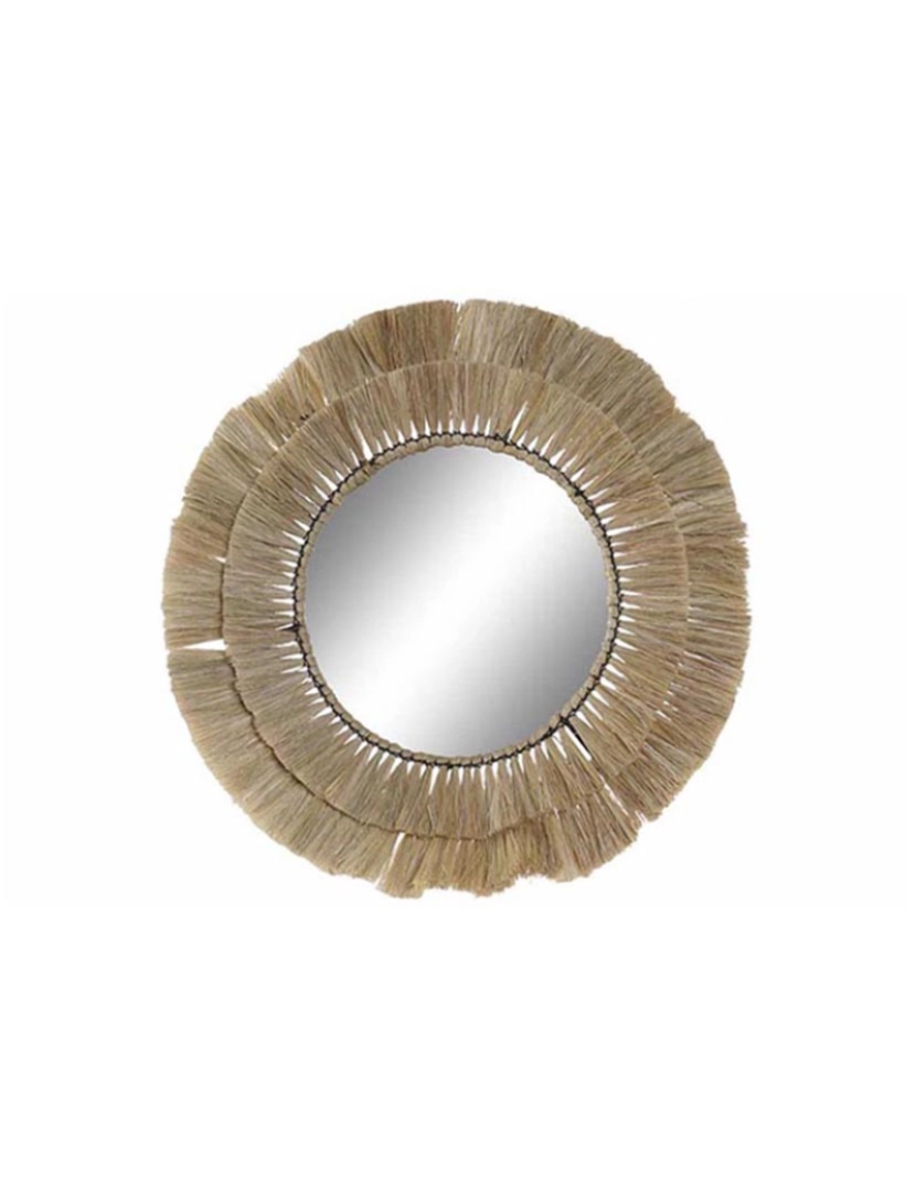 It - Espelho de Fibra 55X4X55 Natural Natural