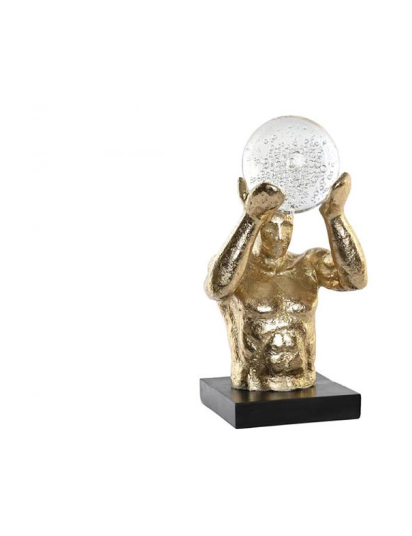 It - Figura de resina 17X16X31.5 Homem Dourado