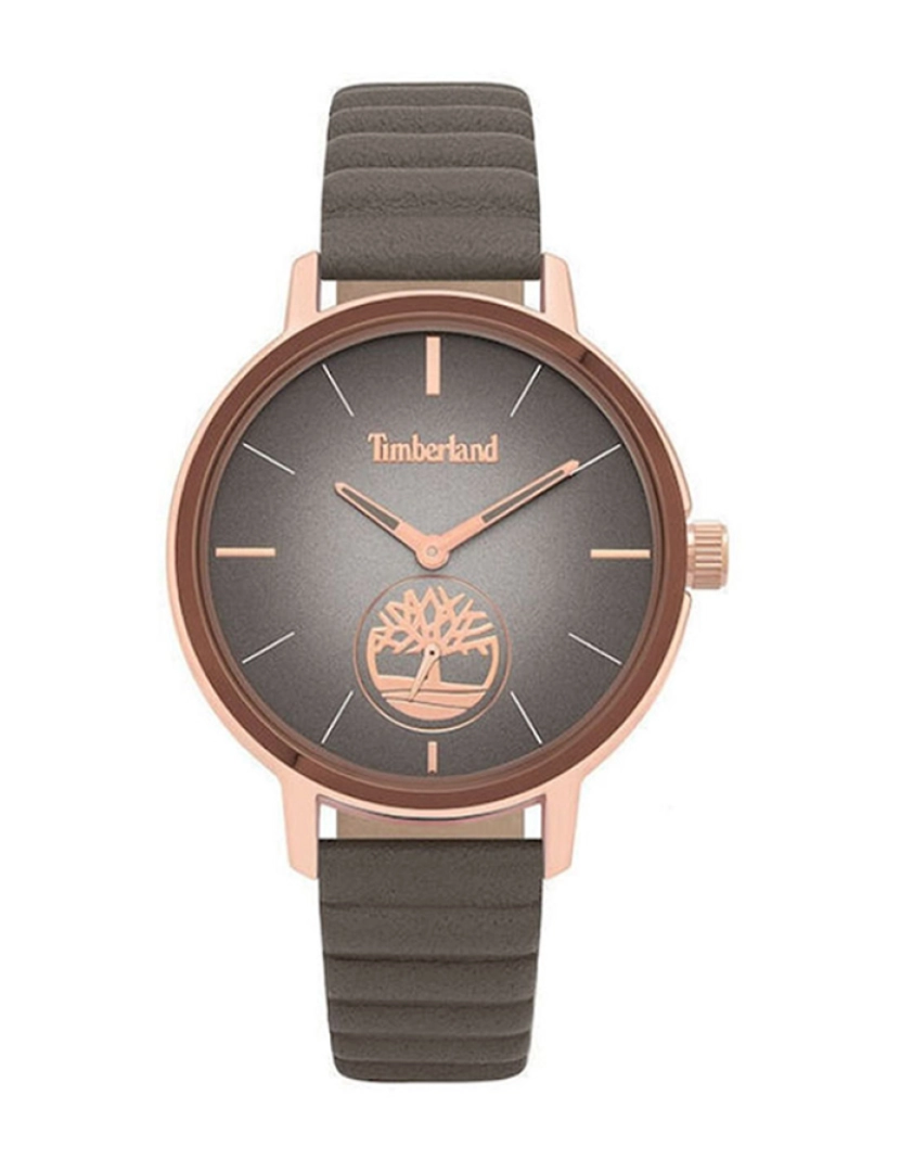 Timberland - Relógio Senhora Castanho e Rosa Dourado TU