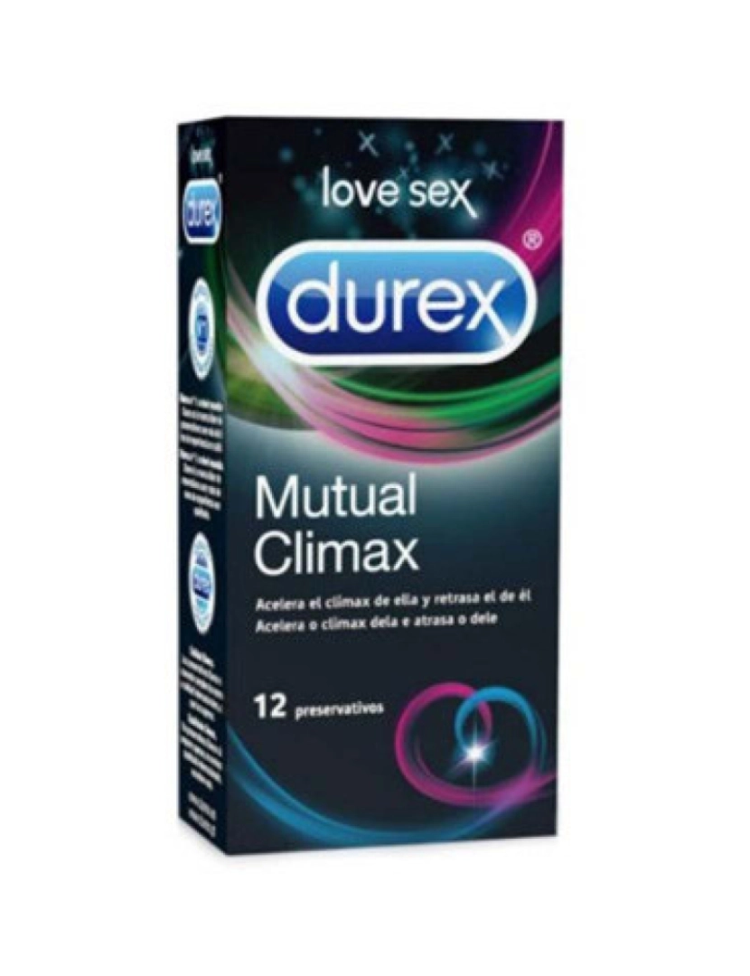 Durex - DUREX Mutual Climax Preservativos 12 unidades