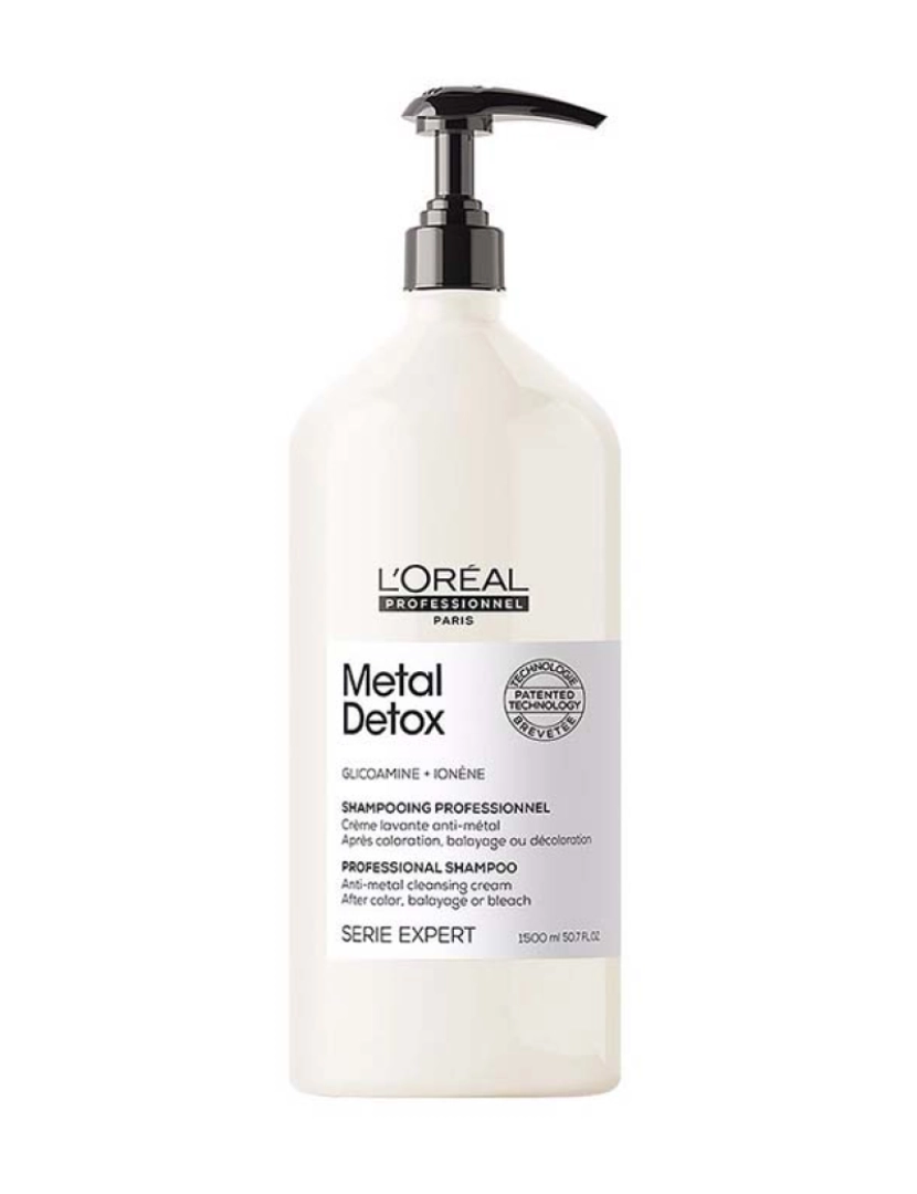 L'oréal Professionnel Paris - Shampoo METAL DETOX para cabelos danificados 