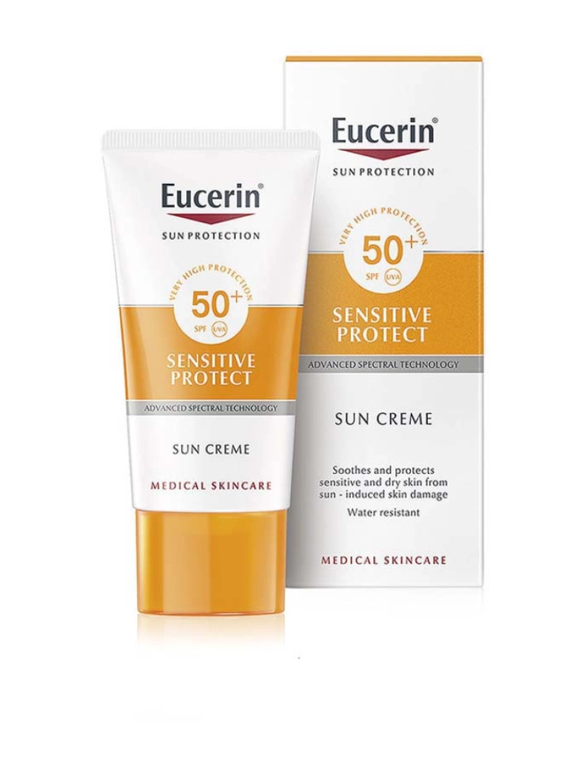 Eucerin - Sensitive Protect Sun Creme Dry Skin SPF50+ 50  ml