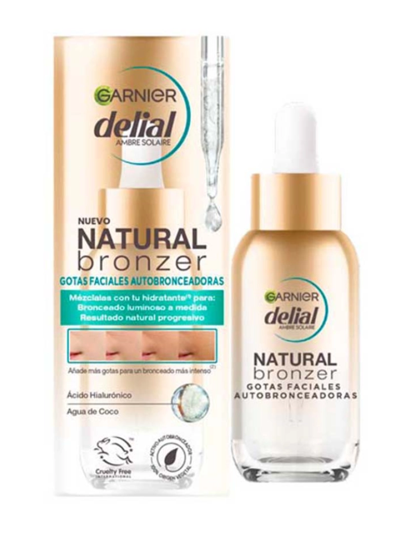 Garnier - Gotas Faciais Autobronzeadoras Natural Bronzer