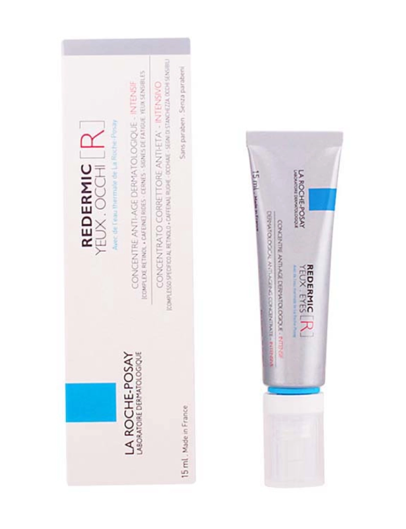 La Roche Posay  - Concentrado Anti-Idade Dermatológico Olhos Redermic R 15Ml
