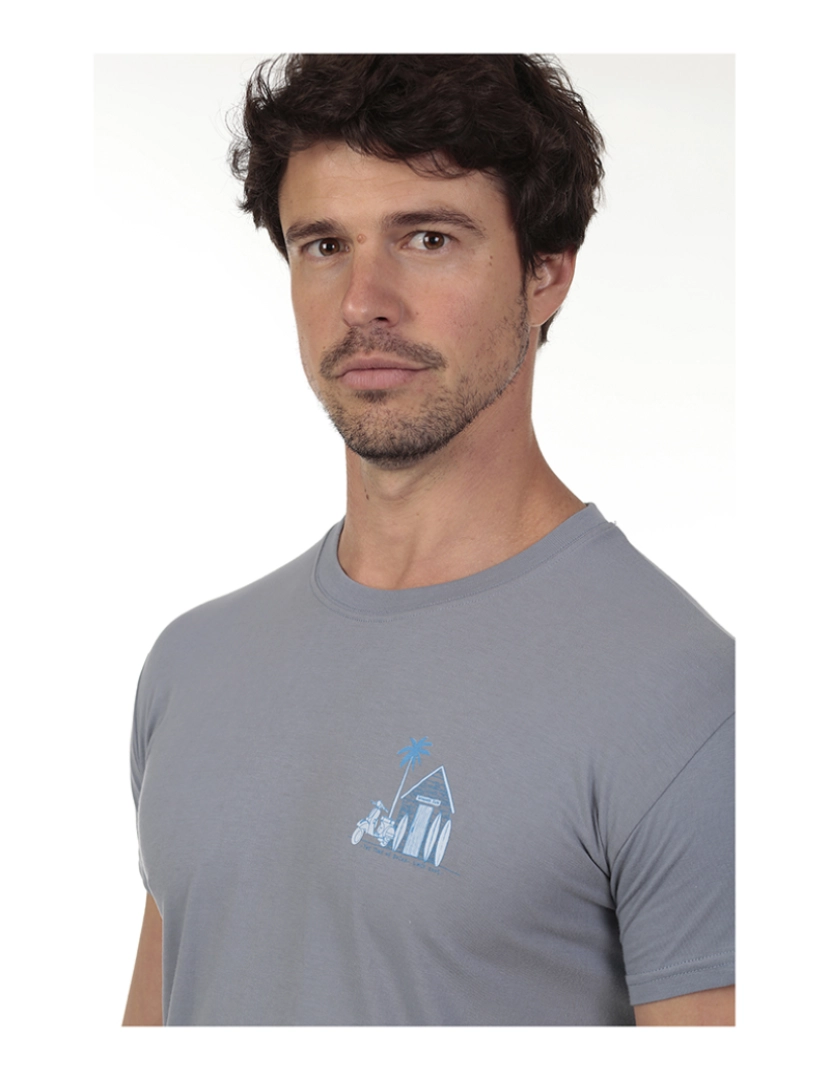 Time of Bocha - T-Shirt Homem Azul