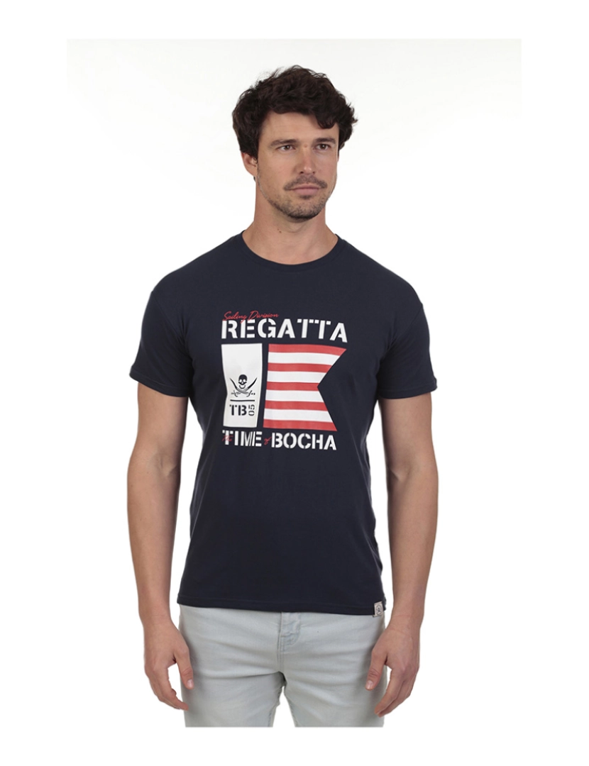 Time of Bocha - T-Shirt Homem Azul